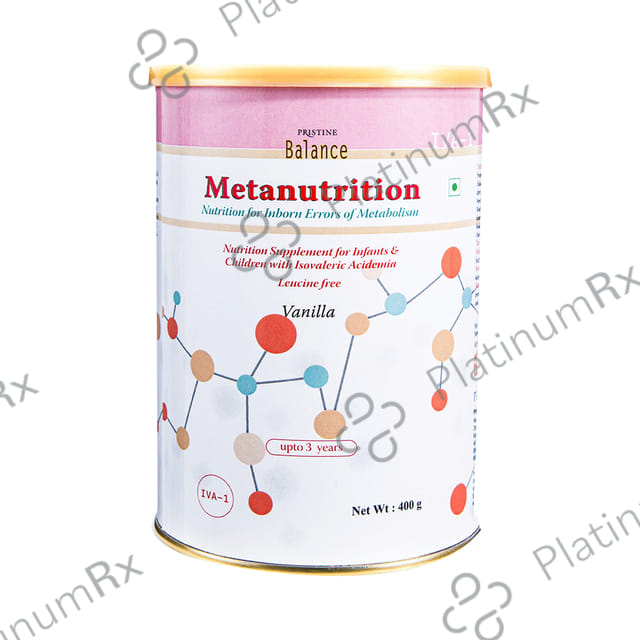 Pristine Balance Metanutrition IVA 1 Powder (Upto 3 Years) for Metabolism - Flavour Vanilla