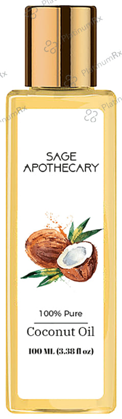 Sage Apothecary 100% Pure Coconut Oil