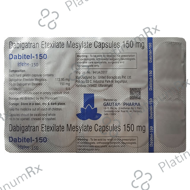 Dabitel 150mg Capsule 10s