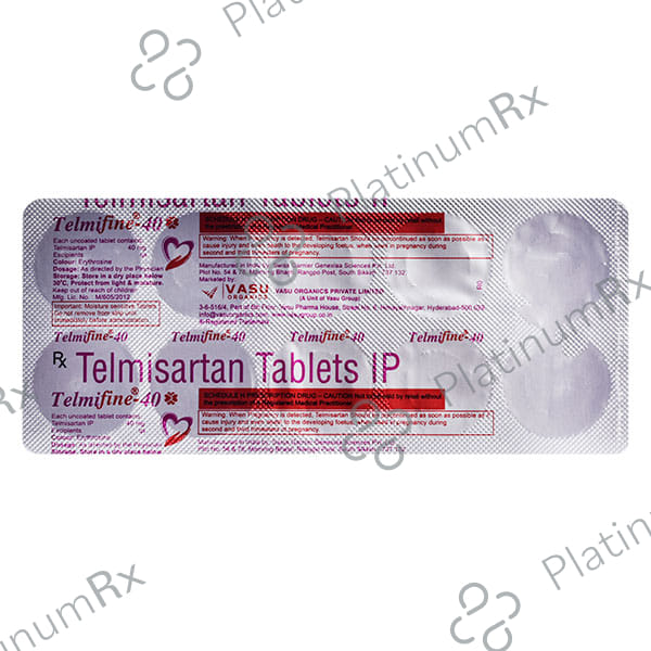 Telmifine 40mg Tablet 10s
