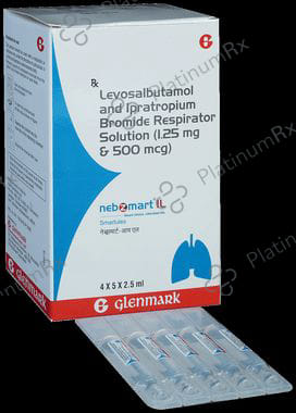 Nebzmart IL 1.25mg/500mcg Smartules Respules 5X2.5ml