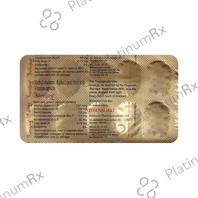 New Nervijen Plus Capsule 10s