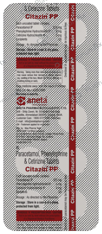 Achepamol 100/325mg Tablet 10s