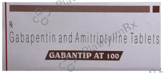 Gabantip AT 100/10mg Tablet 10s