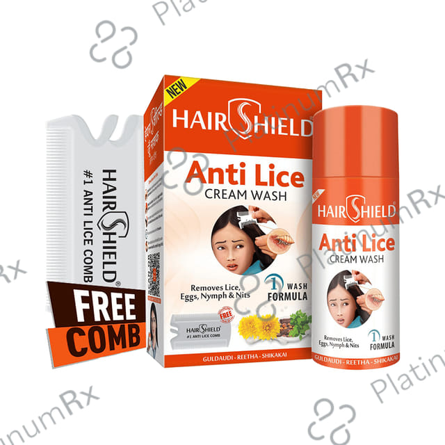 Hairshield Anti Lice Cream Wash 30ml