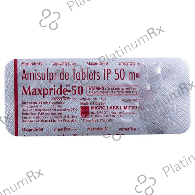 Maxpride 50mg Tablet 10s