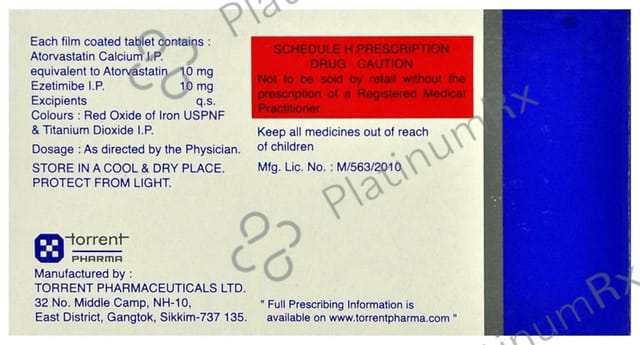 TG Tor EZ 10/10mg Tablet 10s