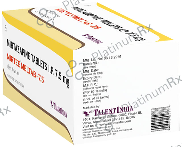Mirtee Meltab 7.5 Tablet