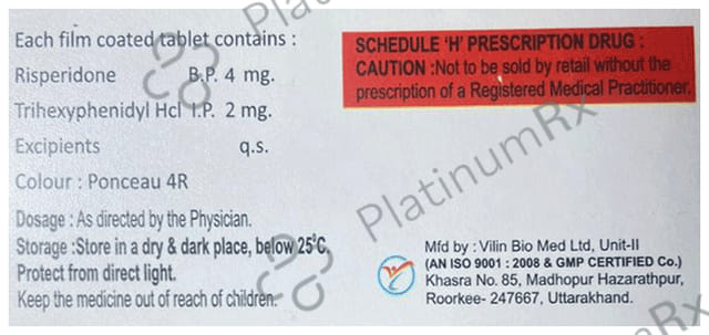Syris Forte 4/2mg Tablet 10s
