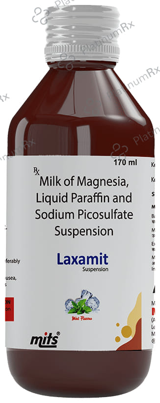 Laxamit Oral Suspension Mint 170ml