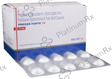 Pregeb Forte 75 Capsule