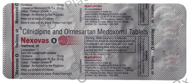 Nexovas O 10/20mg Tablet 10s
