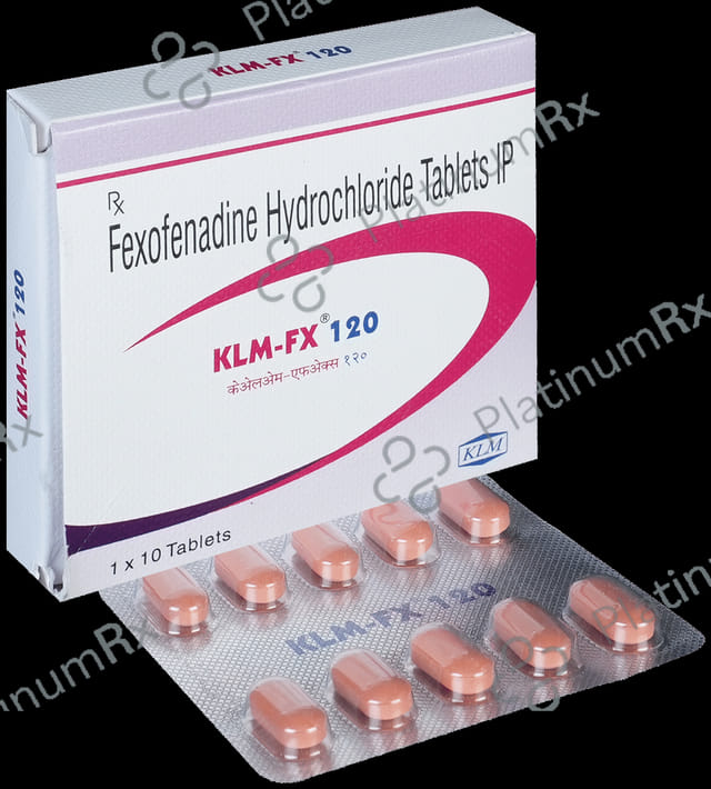 KLM FX 120mg Tablet 10s