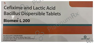 Biomex-L 200 Tablet DT