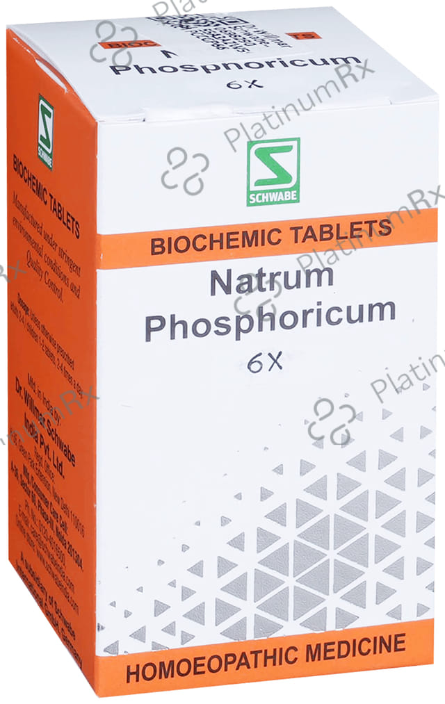Dr Willmar Schwabe India Natrum Phosphoricum Biochemic Tablet 6X 25 gm