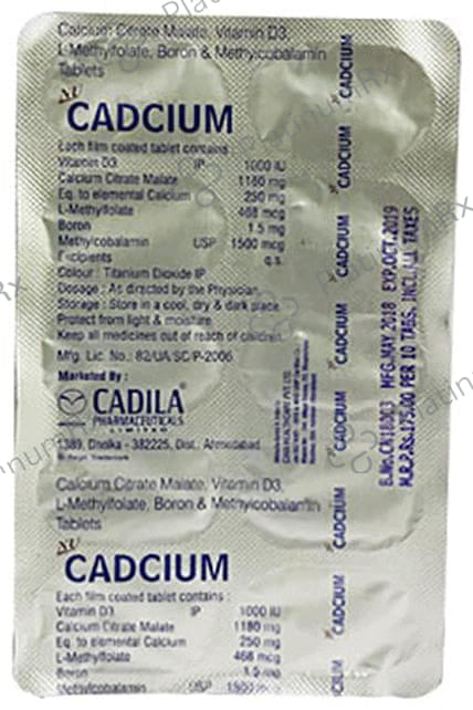 Cadcium Tablet