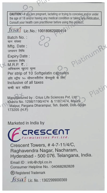 Kefive Plus Soft Gelatin Capsule