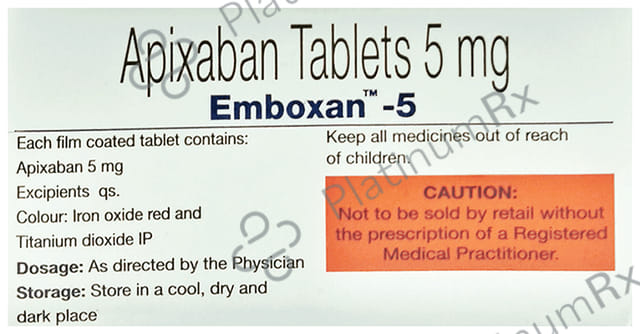 Emboxan 5mg Tablet 10s