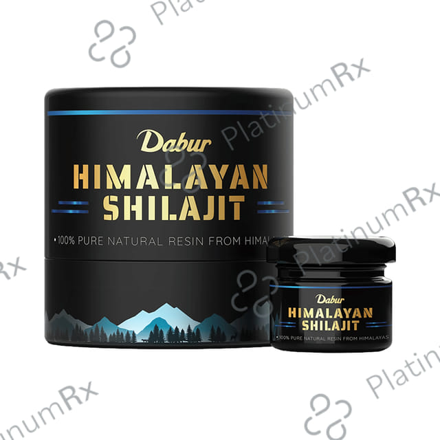 Dabur Himalayan Shilajit Resin -100% Pure Natural Shilajeet -Boosts Stamina, Vitality & Immunity