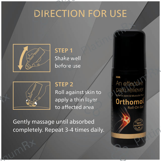 Orthomol An Effective Pain Reliever Roll-On Gel