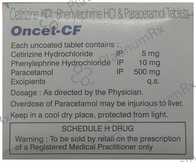 Oncet-CF Tablet