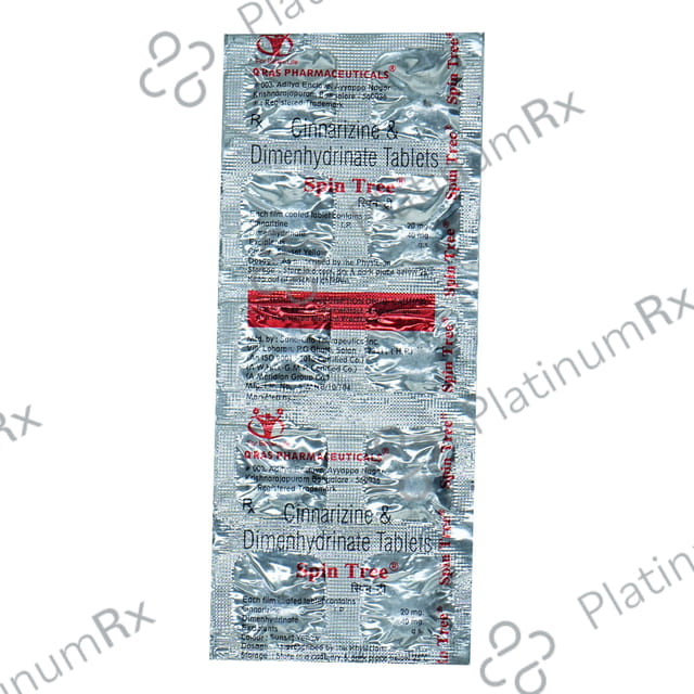 Spin Tree 20/40mg Tablet 10s