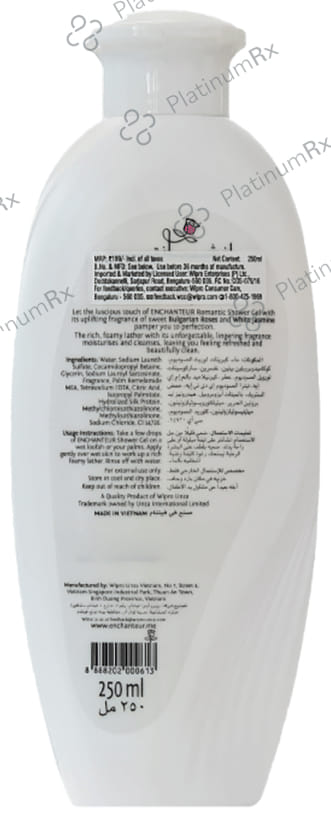 Enchanteur Perfumed Shower Gel Romantic 250 ml