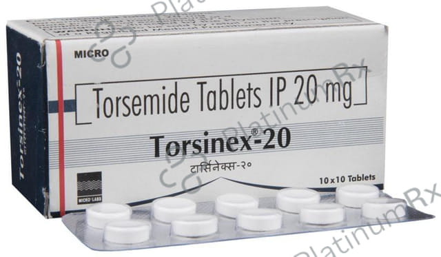 Torsinex 20mg Tablet 10s