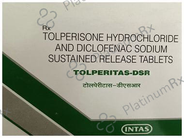 Tolperitas DSR 100/450mg Tablet 5s