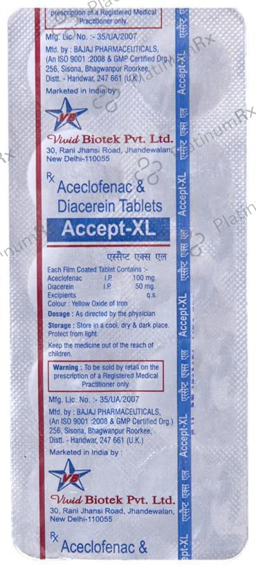 Accept XL 100/50mg Tablet 10s