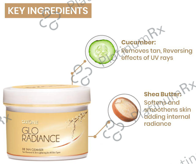 Ozone Glo Radiance De Tan Cleanser 250 gm