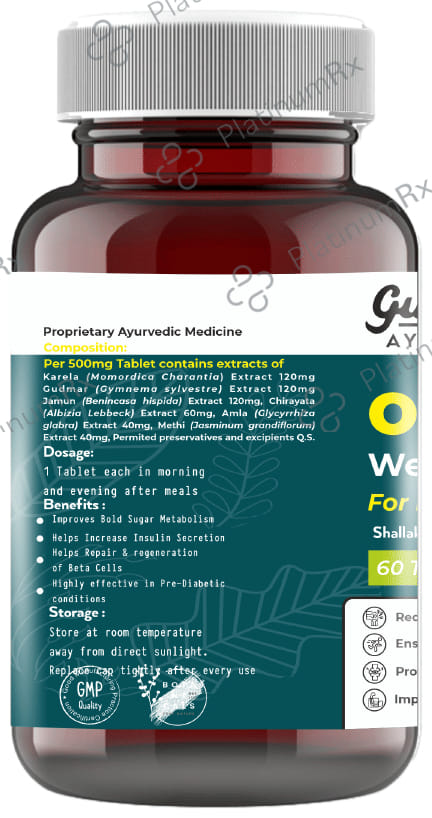 Guapha Ayurveda Ortho Wellness Tablet