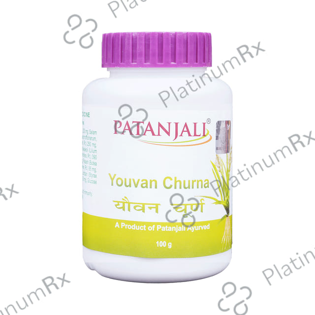 Patanjali Ayurveda Youvan Churna - Manages General Debility, Weakness & Loss of Immunity