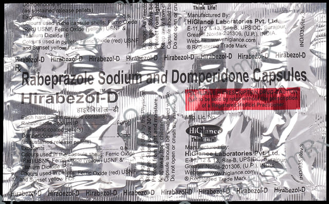 Hirabezole D 30mg/20mg Capsule
