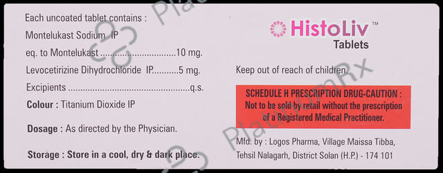 Histoliv 5mg/10mg Tablet