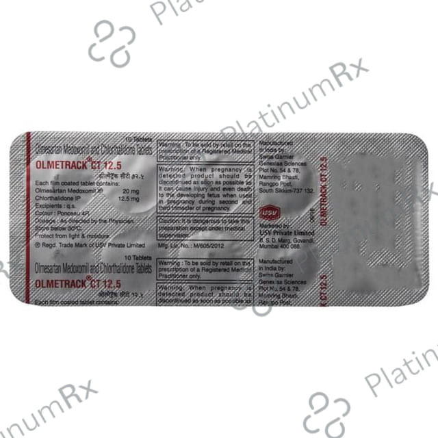 Olmetrack CT 12.5 Tablet