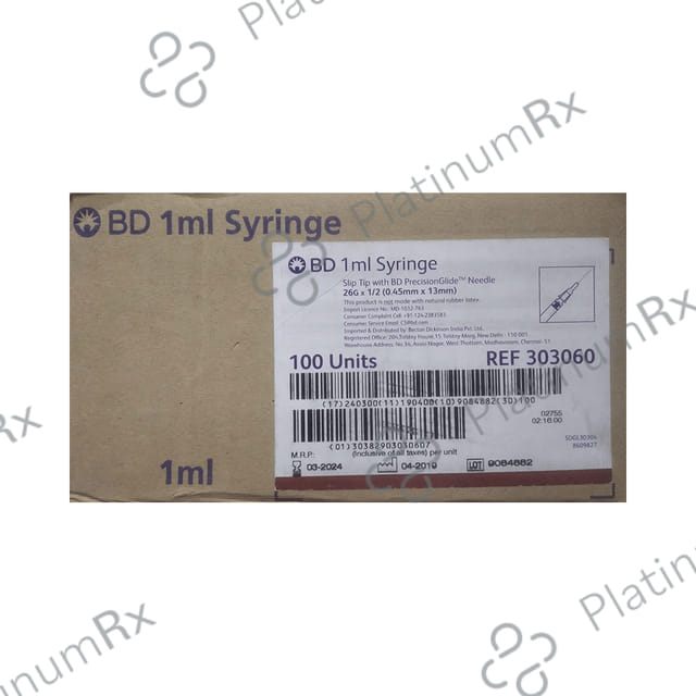 BD REF 303060 1ml Syringe Syringe
