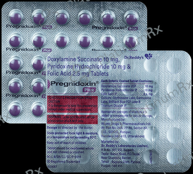 Pregnidoxin Plus Tablet 30s