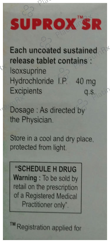 Suprox SR Tablet