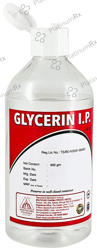 Multicure Glycerin I.P. 400 Liquid