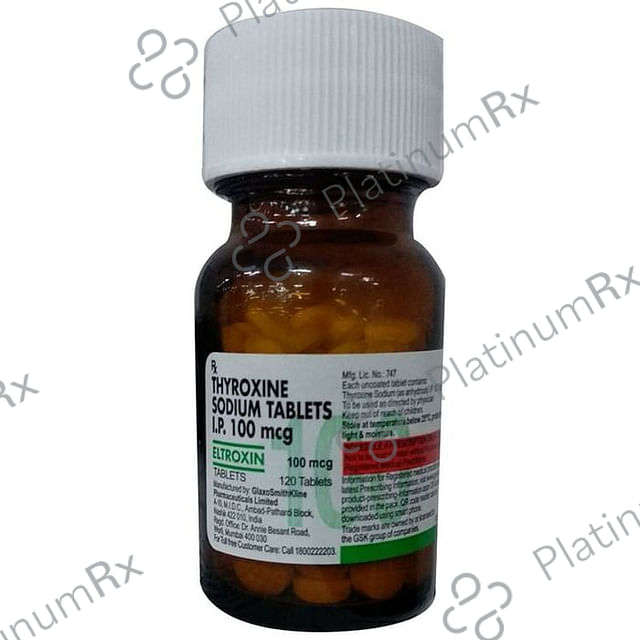 Eltroxin 100mcg Tablet 120s