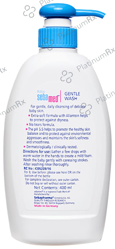 Sebamed Baby Gentle Wash Body Wash 400ml