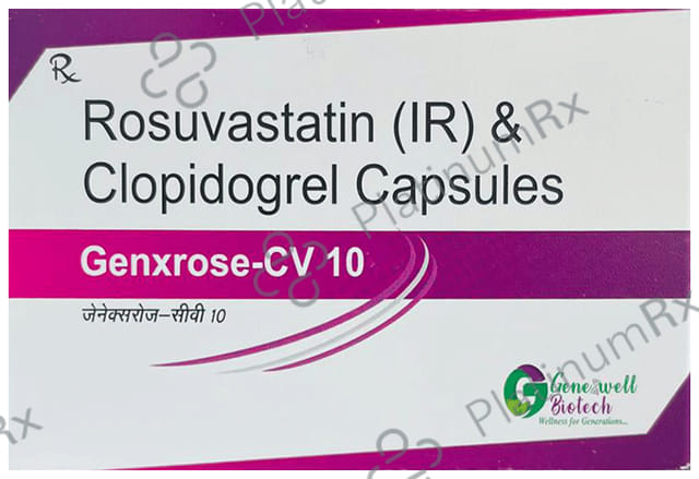 Genxrose CV 75/10mg Capsule 10s