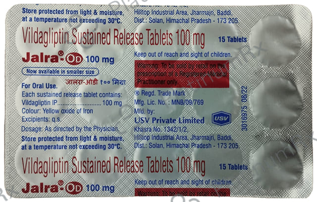 Jalra OD 100mg Tablet SR 15s