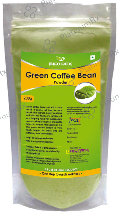 Biotrex Green Coffee Bean Herbal Powder