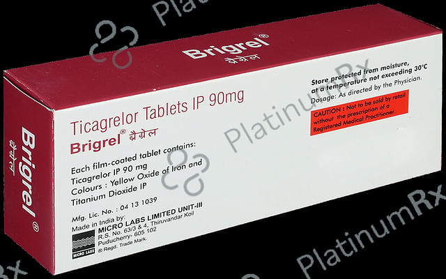 Brigrel 90mg Tablet 10s