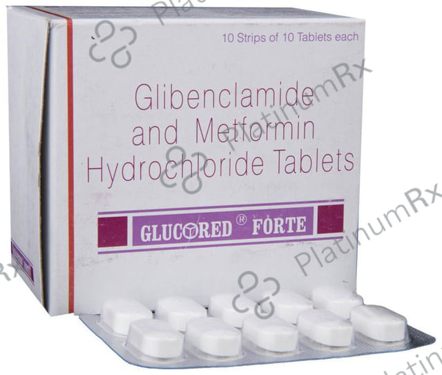 Glucored Forte 5/500mg Tablet 10s