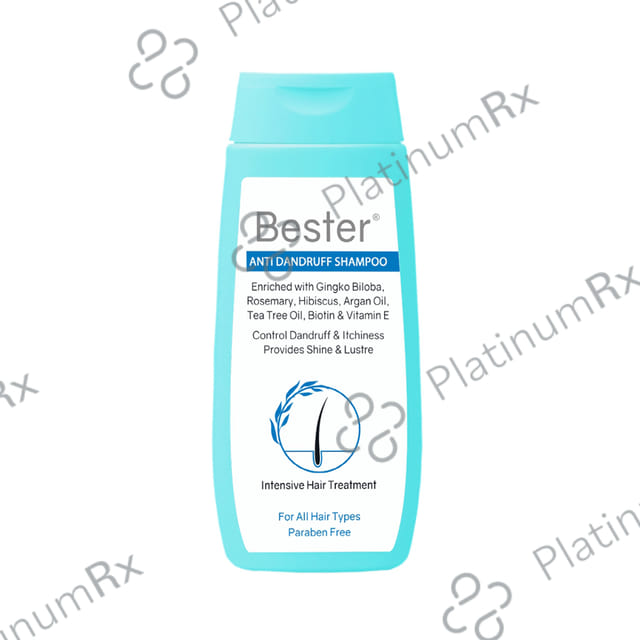 Bester Anti Dandruff Shampoo (100ml Each) 1 Bottle