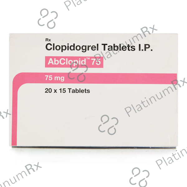 Abclopid 75mg Tablet 15s