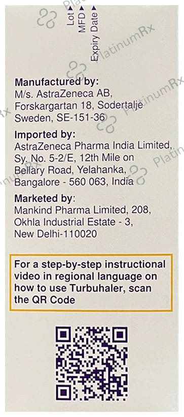 Symbicort 80/4.5mcg Turbuhaler 60MDI